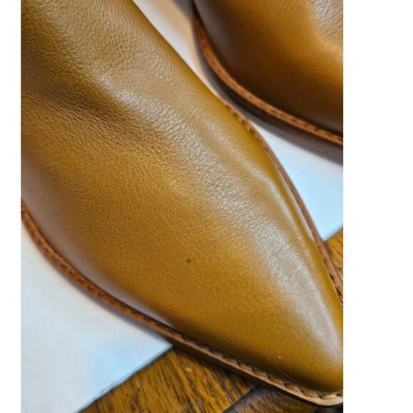 Marc Fisher LTD New Women's 8M Elyma Bootie Boots Pointed Toe Stacked wood heel - Picture 7 of 10